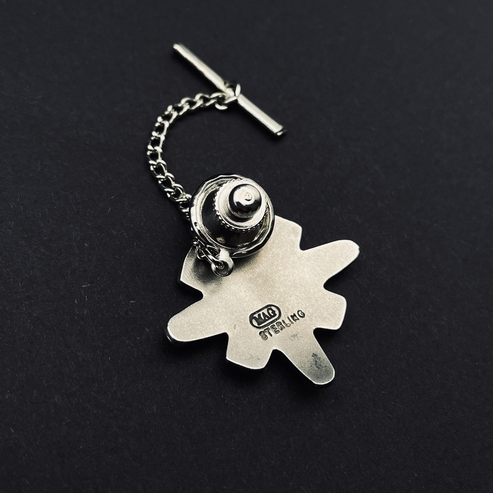 Metal Arts Group MAG Sterling Silver Sun Indigenous Pacific Northwest Pin - Picture 12 of 14